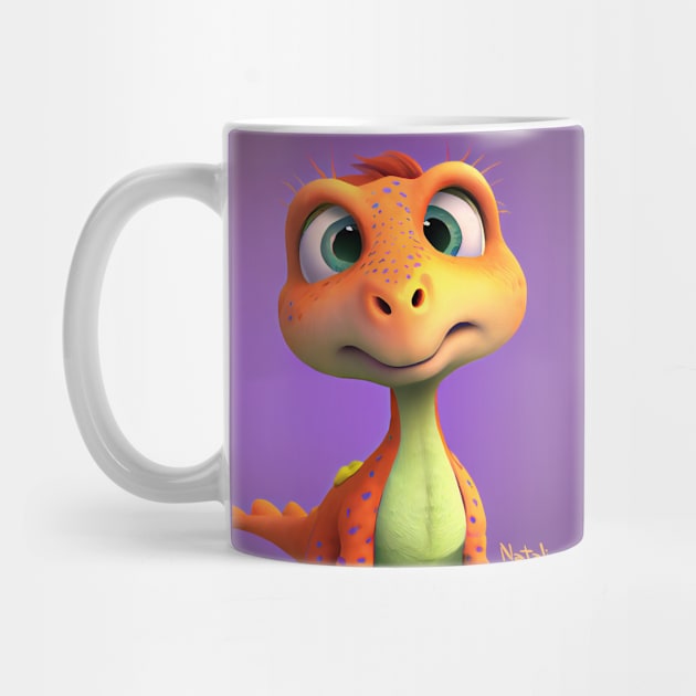 Baby Dinosaur Dino Bambino - Natalie by KOTOdesign